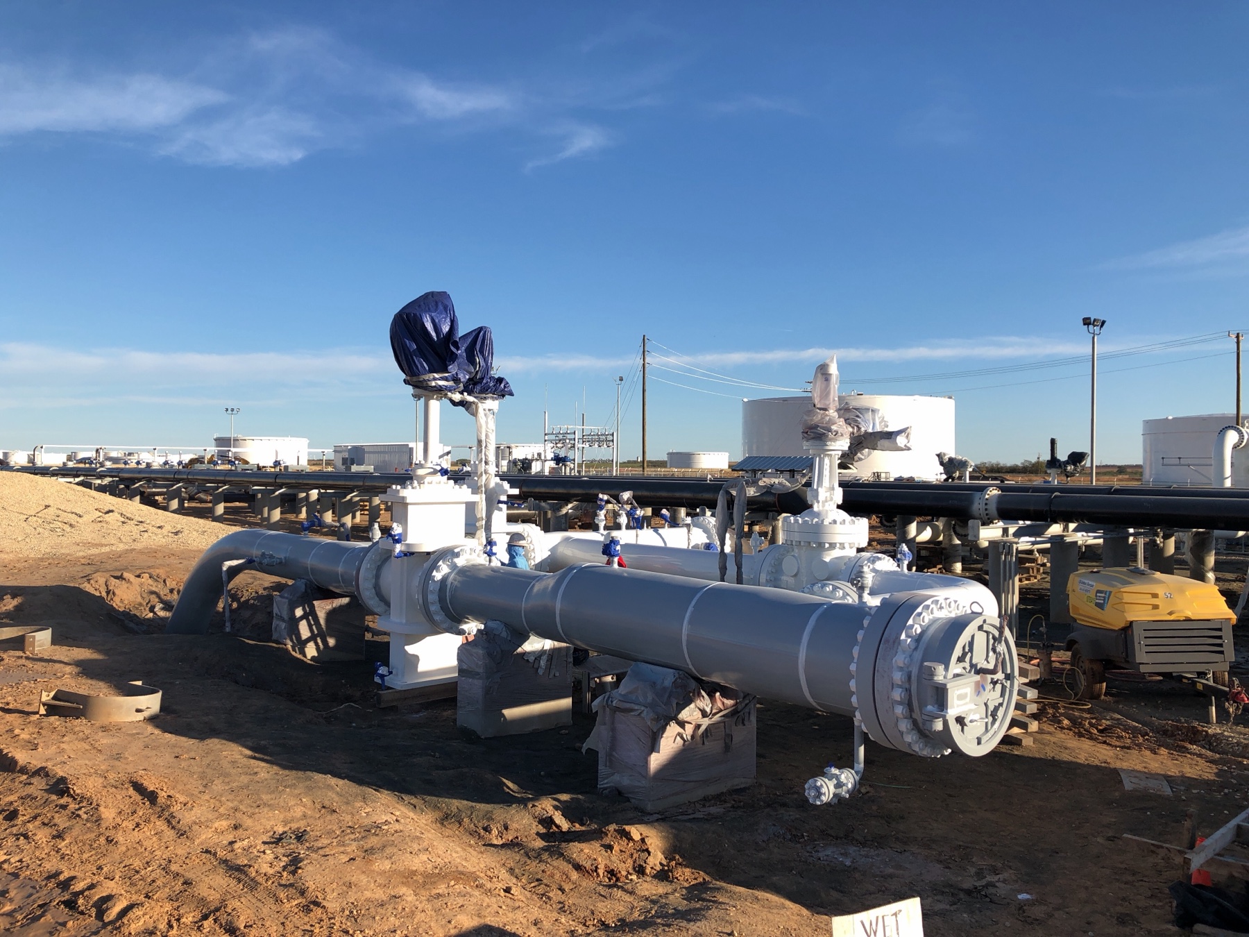 Pipeline facility equipment
